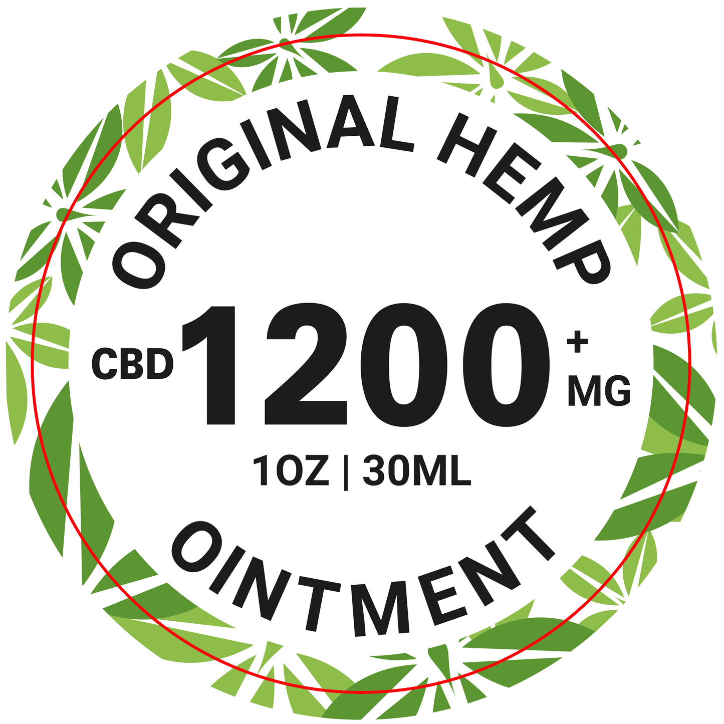 Calm Balm by Dr. Z Original Hemp Ointment 1200+mg CBD per 1oz|30ml